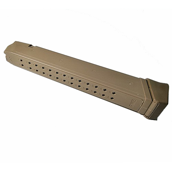 RWB MAG GLOCK 40SW 31RD STEEL LINED TAN POLYMER - Magazines